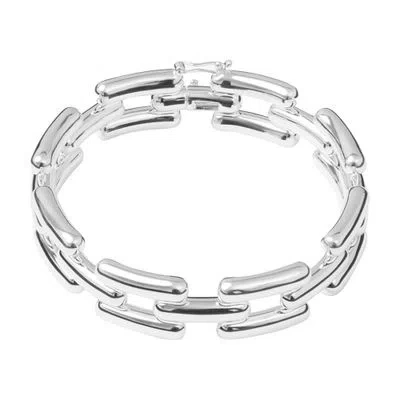 Lie Studio The Freya Bracelet In Silver