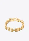 Lie Studio Lié Studio Modern Link Bracelet In Gold