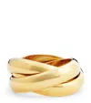 Lie Studio The Sofie 18k Gold-plated Ring In Gold