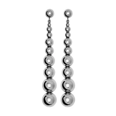 Lie Studio The Josephine Earrings In Silver