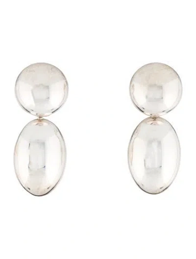 Pre-owned Lie Studio Klara Drop Earrings In Multi