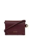 Lie Studio Leather Crossbody Bag In Red