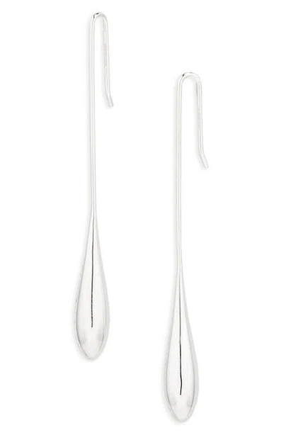 Lie Studio Lié Studio Lili Drop Earrings In Metallic