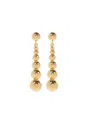 Lie Studio Rebecca Earrings In Gold