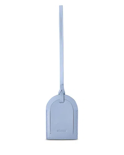 Lie Studio Sally Leather Luggage Tag In Blue