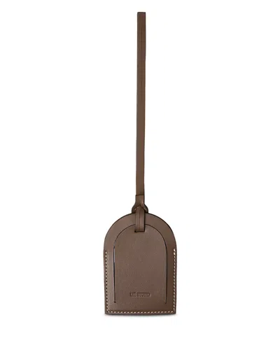 Lie Studio Sally Leather Luggage Tag In Brown