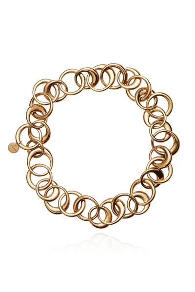 Lie Studio Lié Studio Signature Chain Necklace In Gold