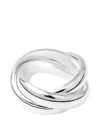 Lie Studio Womens Sofie Sterling-silver Ring In Silver