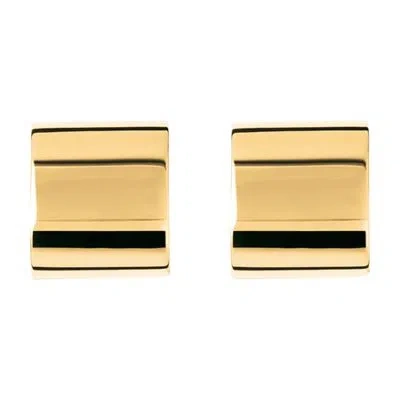 Lie Studio The Sonya Earrings In Gold