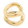 Lie Studio The Steffie Gold Earrings In Gold