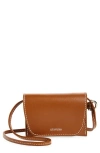 Lie Studio Lié Studio Stella Leather Wallet In Toffee Brown