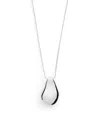 Lie Studio Sterling Silver Betty Necklace In Metallic