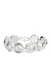 Lie Studio Sterling Silver-plated Liv Bracelet In Metallic