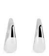 Lie Studio Sterling Silver The Andrea Hoop Earrings In Silver