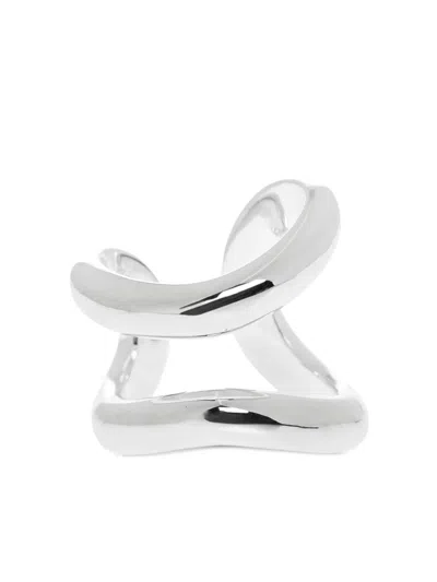 Lie Studio The Alma Ring In Metallic