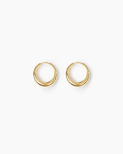 Lie Studio The Andrea Earrings In Gold