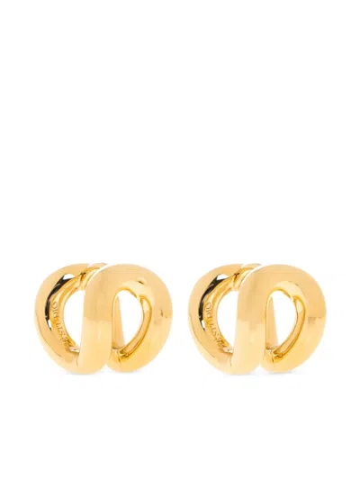Lie Studio The Asta Earrings In Gold