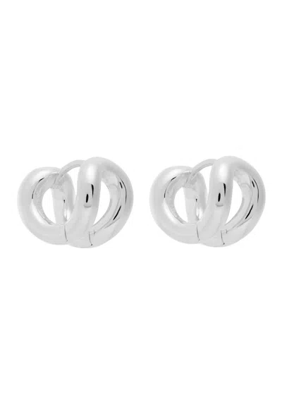 Lie Studio The Asta Sterling Silver Hoop Earrings