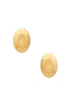Lie Studio The Camille Earring In 18k Gold Plated