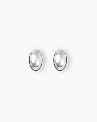 Lie Studio The Camille Earrings In Silver