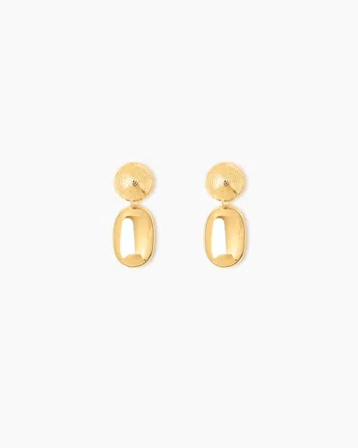 Lie Studio The Carla Earrings In Gold