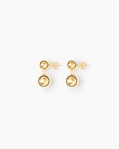 Lie Studio The Caroline Earrings In Gold