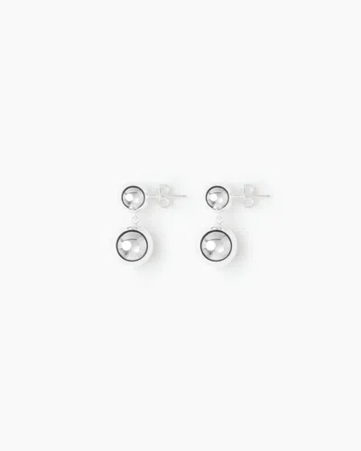 Lie Studio The Caroline Earrings In Silver