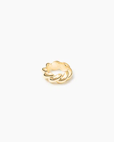 Lie Studio The Christine Ring In Gold