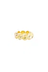 Lie Studio The Christine Ring In Gold