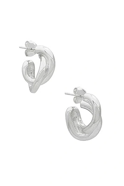 Lie Studio The Diana Earring In Metallic