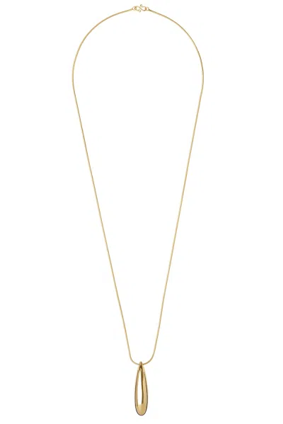 Lie Studio The Dolly Necklace In 18k Gold Plated Sterling Silver