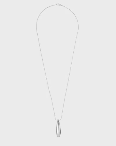 Lie Studio Lié Studio The Dolly Necklace In Metallic