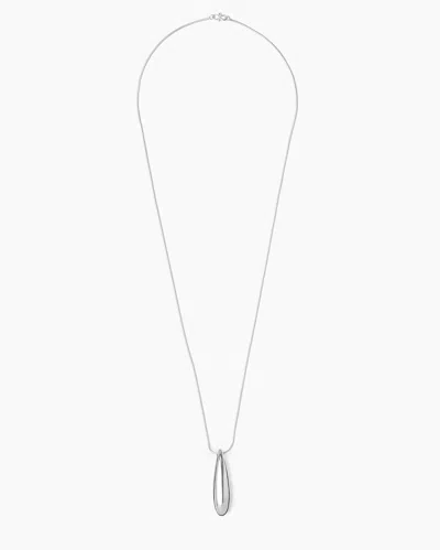 Lie Studio The Dolly Necklace In Silver