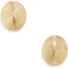 Lie Studio Lié Studio The Ella Stud Earrings In Gold