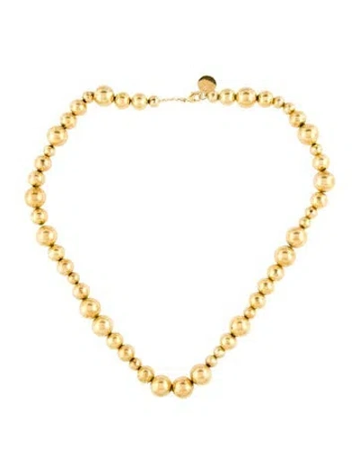 Pre-owned Lie Studio The Elly Collar Necklace, 16.75" In Multicolor