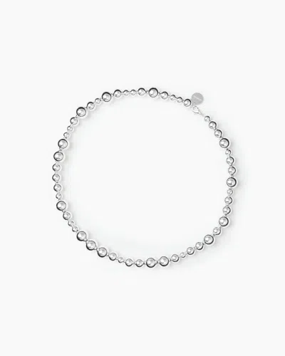 Lie Studio The Elly Necklace In Silver