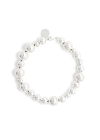 Lie Studio The Elly Silver-plated Beaded Bracelet