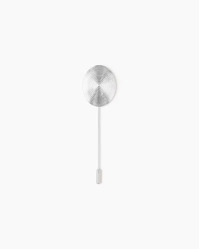 Lie Studio The Elo Pin In Silver