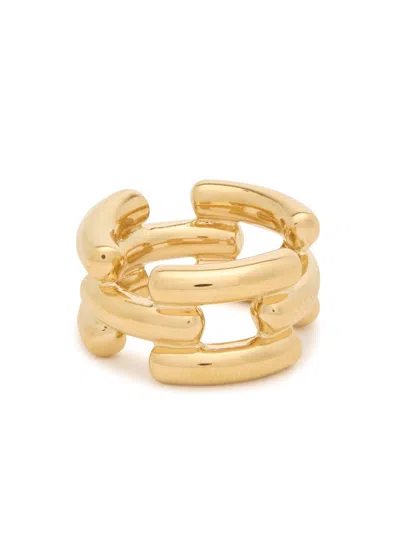 Lie Studio The Emily 18kt Gold-plated Ring