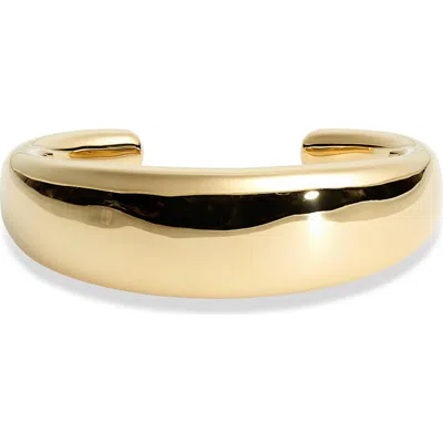 Lie Studio Lié Studio The Emma Cuff Bracelet In Gold