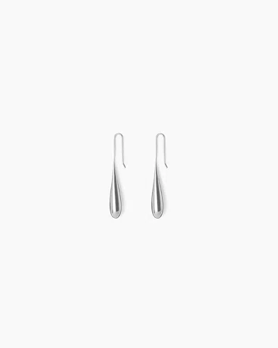 Lie Studio The Evelyn Earrings In Silver