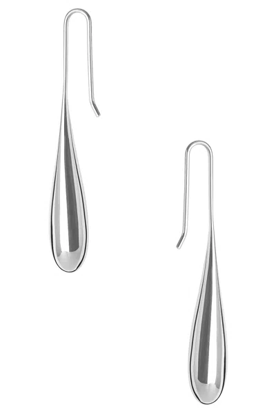 Lie Studio The Evelyn Earrings In Sterling Silver