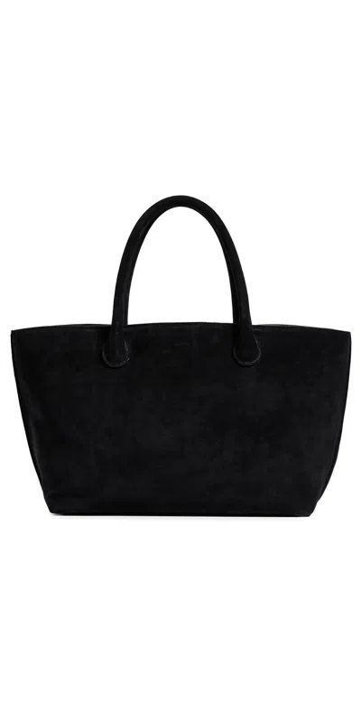 Lie Studio The Grace Tote Black Suede