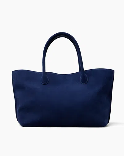 Lie Studio The Grace Tote In Midnight Blue
