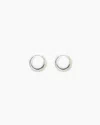 Lie Studio The Bonnie Earrings In Silver