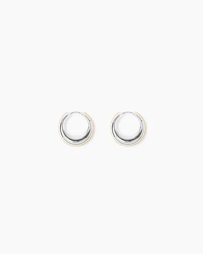 Lie Studio The Harper Earrings In Silver