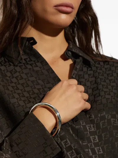 Lie Studio The Heidi Bangle In 银色