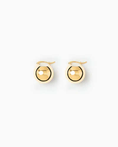 Lie Studio The Ingrid Earrings In Gold