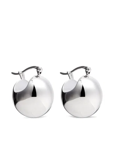 Lie Studio The Ingrid Earrings In Silver