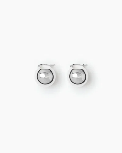 Lie Studio The Ingrid Earrings In Silver